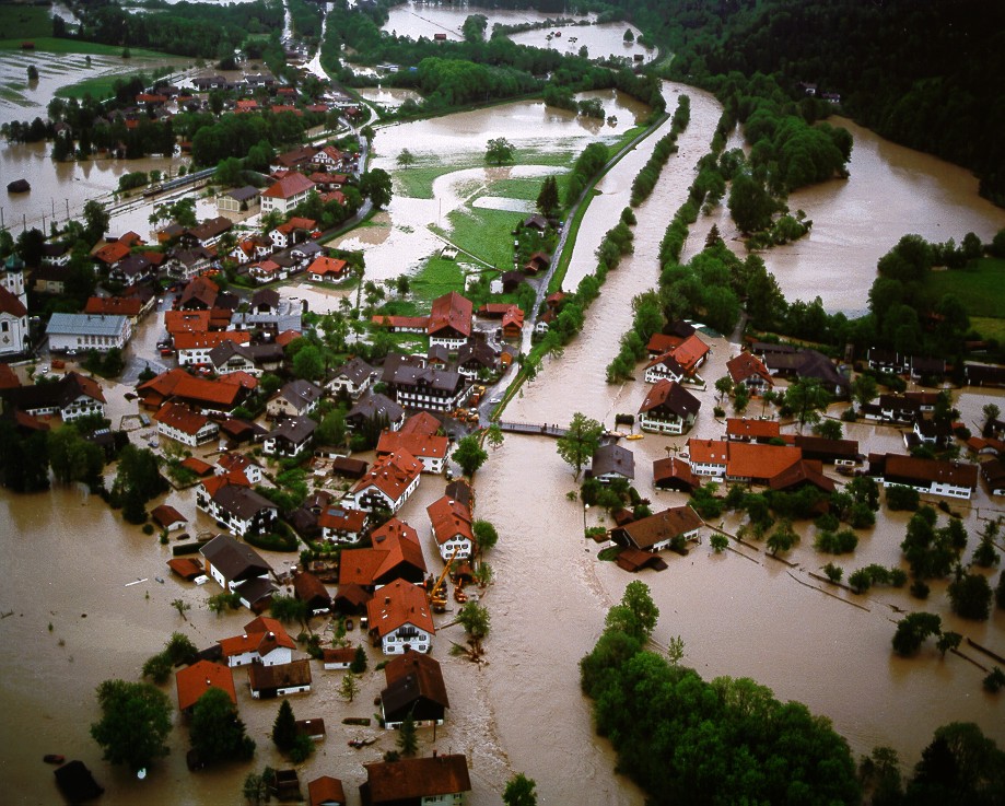 Pfingsthochwasser 1999 Eschenlohe